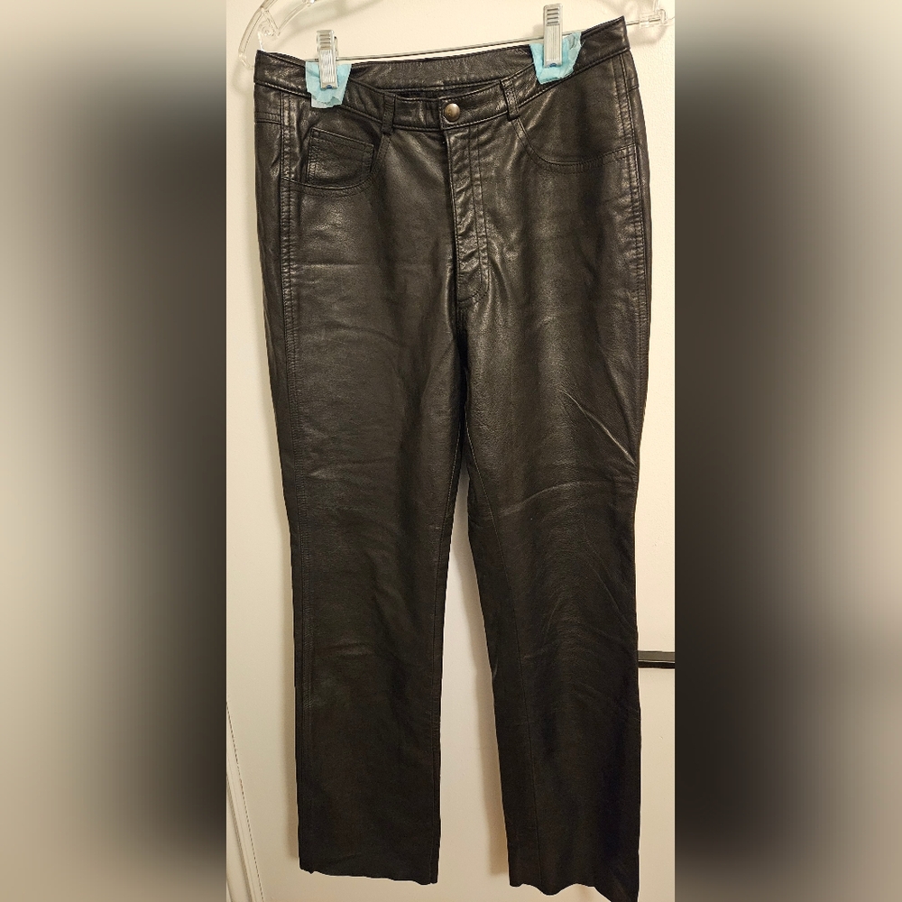 Roots Canada 100% leather pants